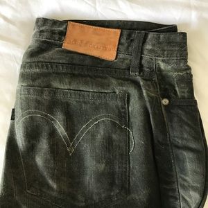COPY - Levis Made & Crafted Tack Slim Moss Color